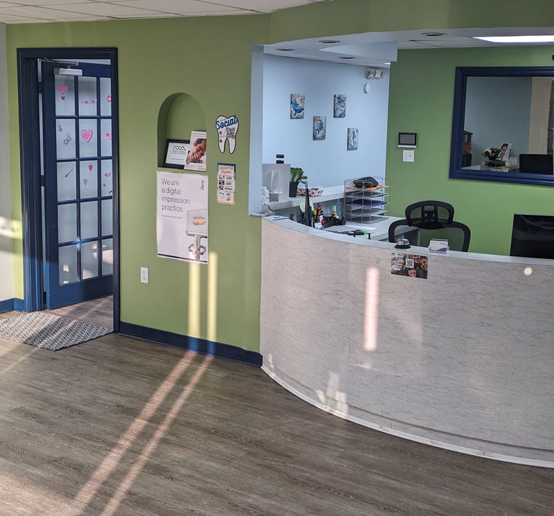 Alegria Dental Office Waiting Area